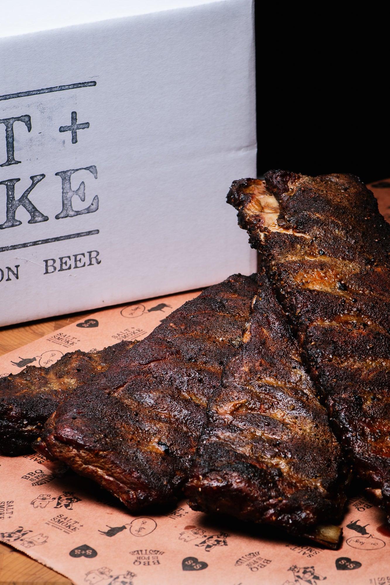 4-Racks of Cherry Smoked St. Louis Cut Ribs