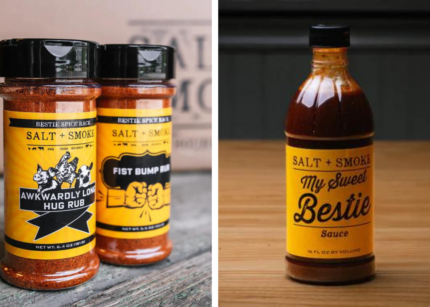 3-Pack BBQ Sauce/Rubs (Mix n Match)