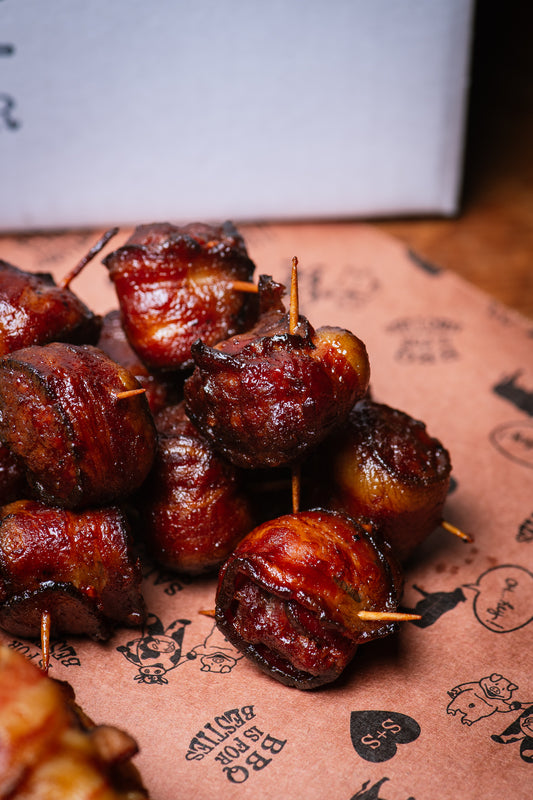 Bacon-Wrapped Meatballs