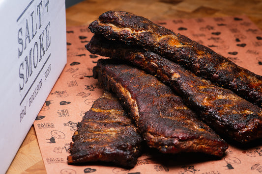 4-Racks of Cherry Smoked St. Louis Cut Ribs