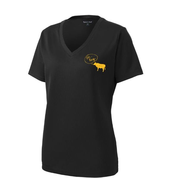 Women's V-Neck T-Shirt (Sports)