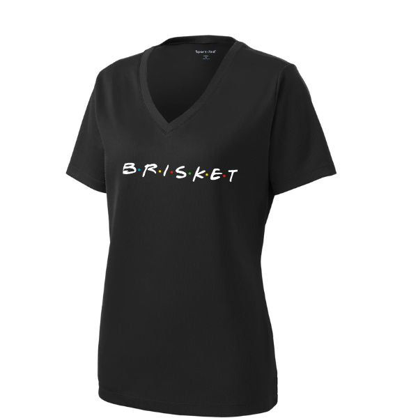 Women's V-Neck T-Shirt (Sports)