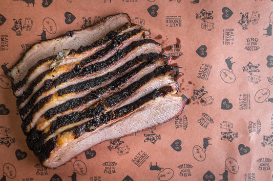 1 lb Post Oak Smoked Brisket