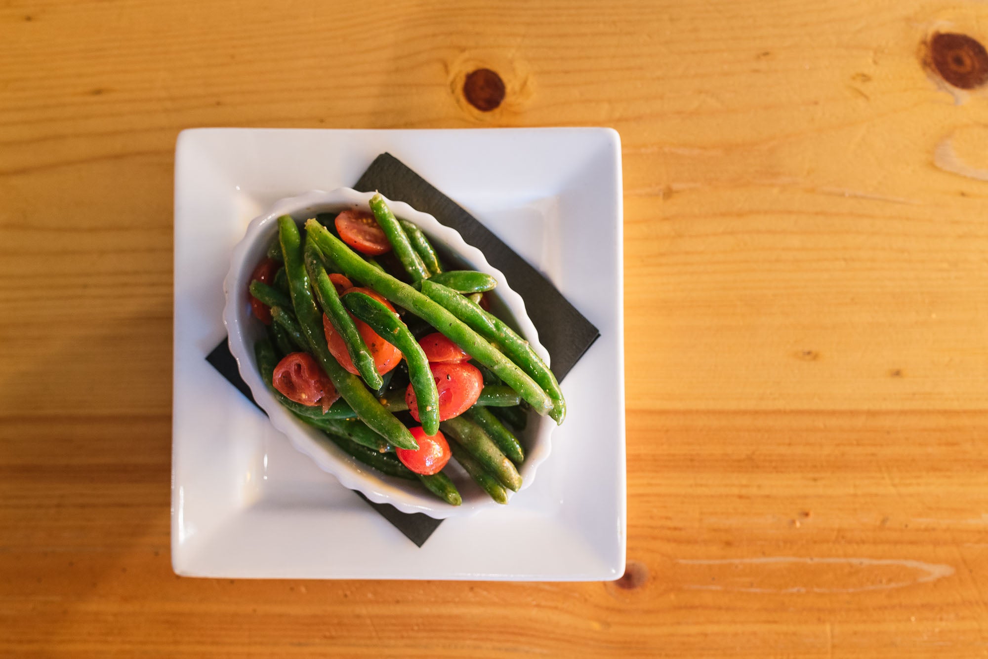 Green Beans and Tomato Salad